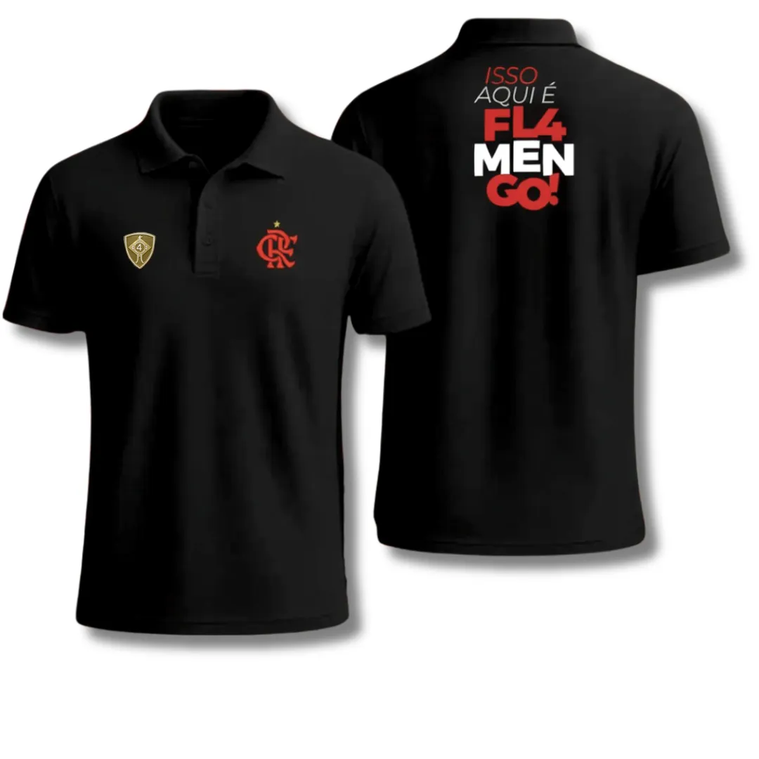 Camisa Polo Flamengo Tetra 2025 – Edição Limitada - Image 3