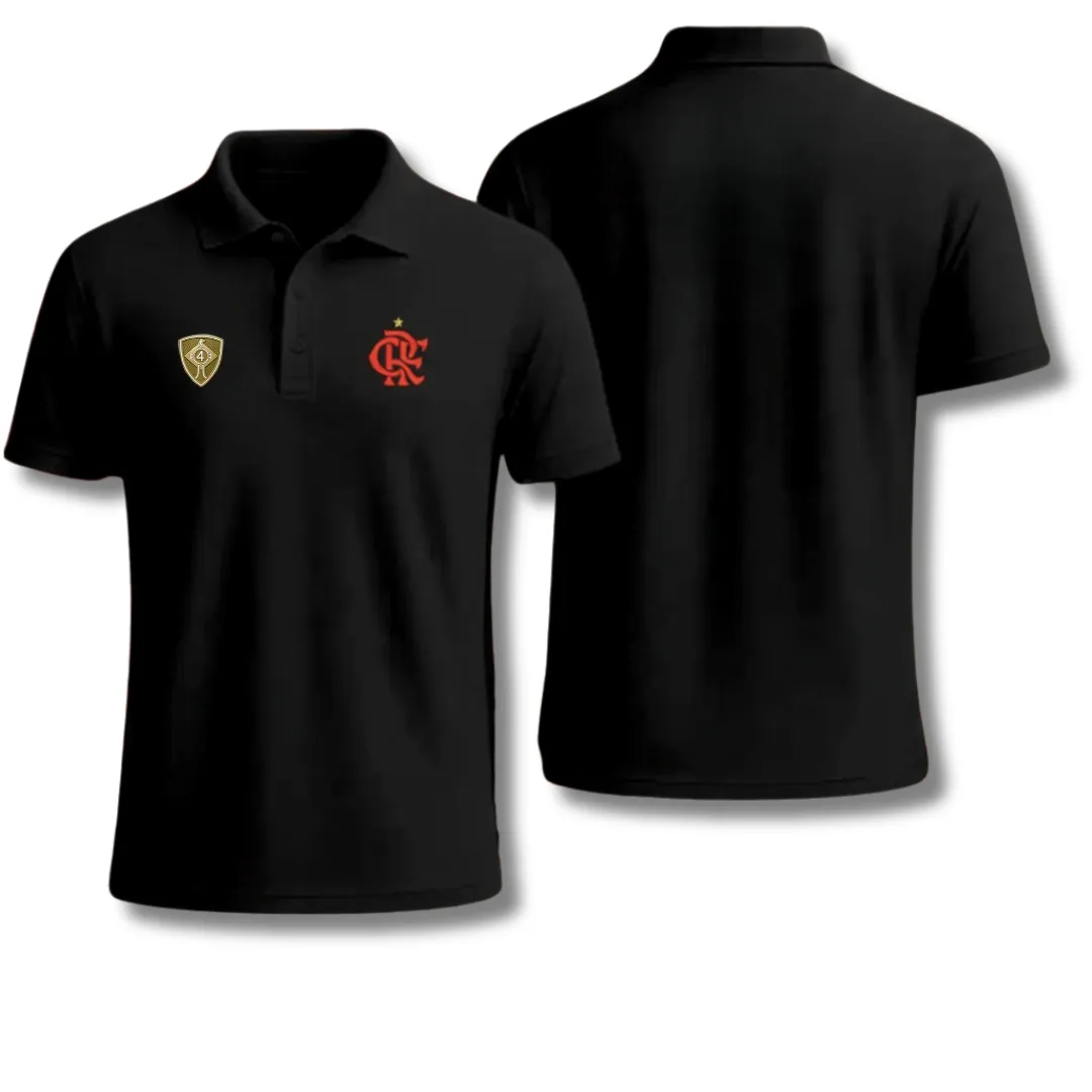 Camisa Polo Flamengo Tetra 2025 - Edição Limitada - Sem Estampa nas Costas - Image 3