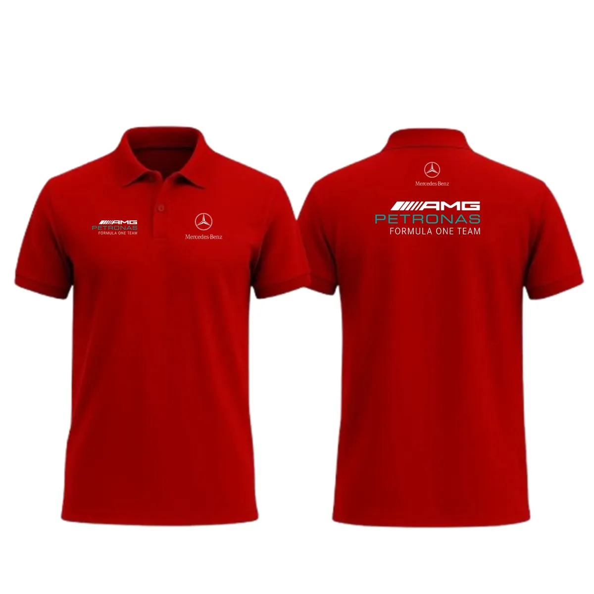 Camisa Polo Mercedes - AMG Petronas Clean - Image 3