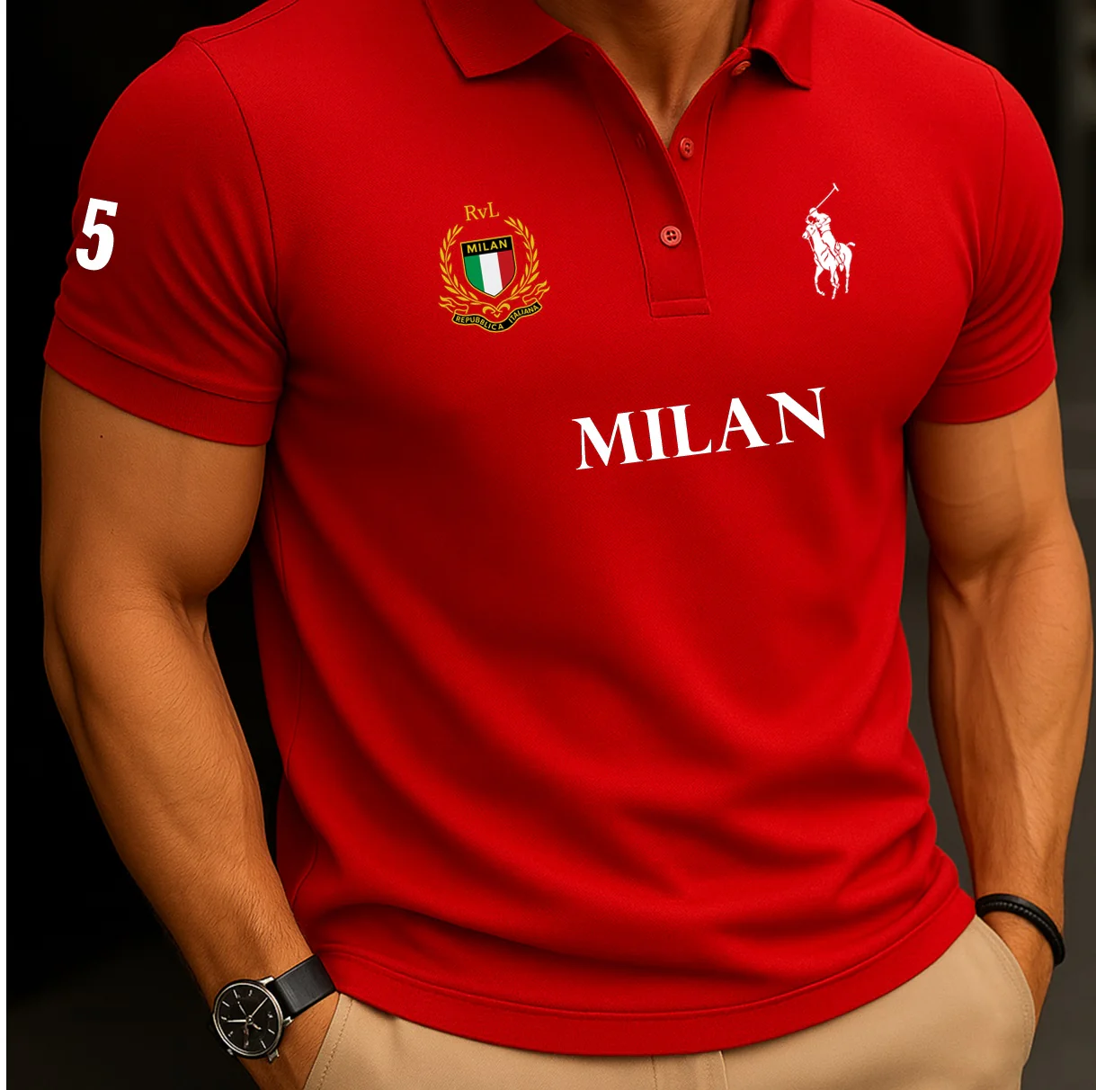 Camisa Polo Milan Elite™ - Image 4