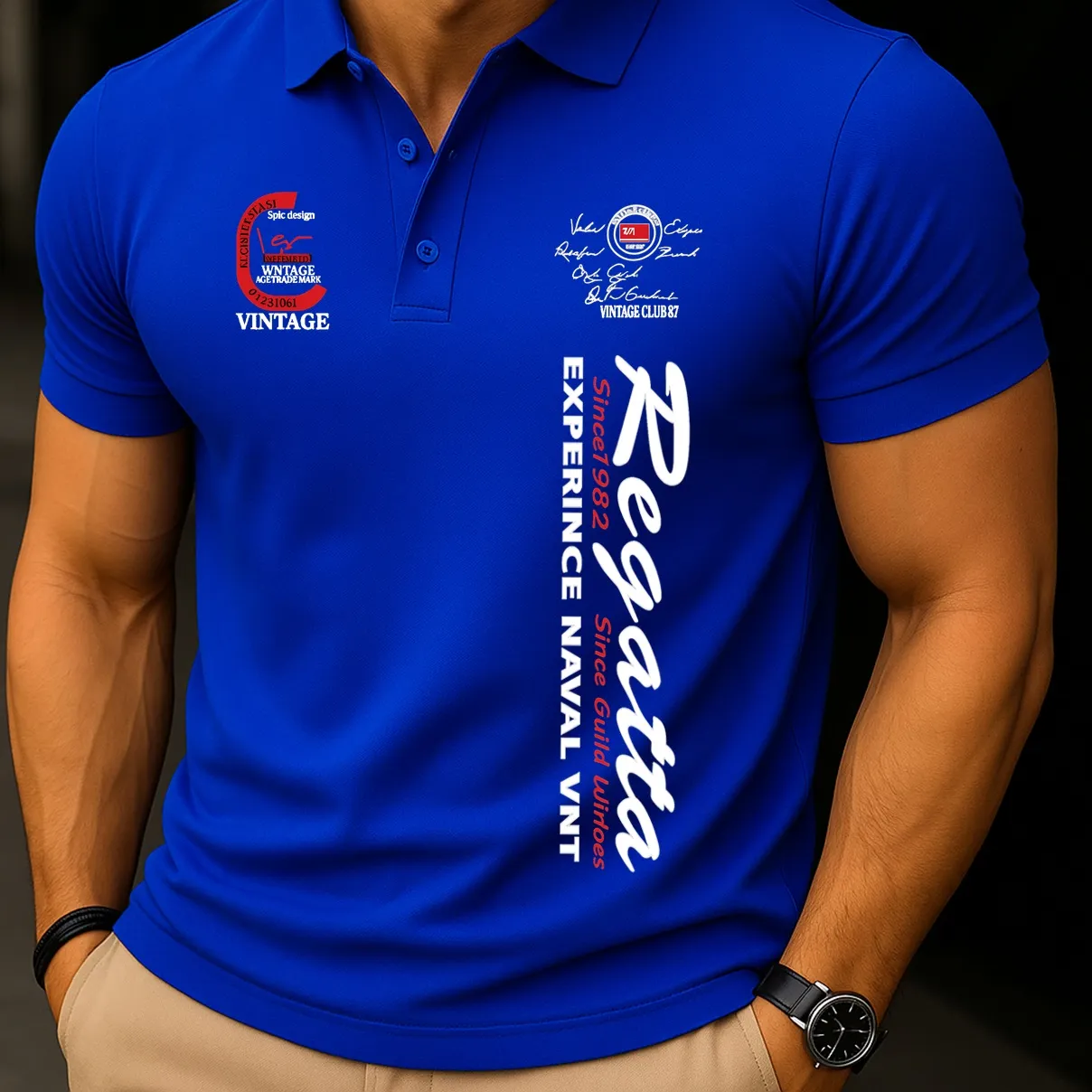 Camisa Polo Vintage Regatta™ - Image 3