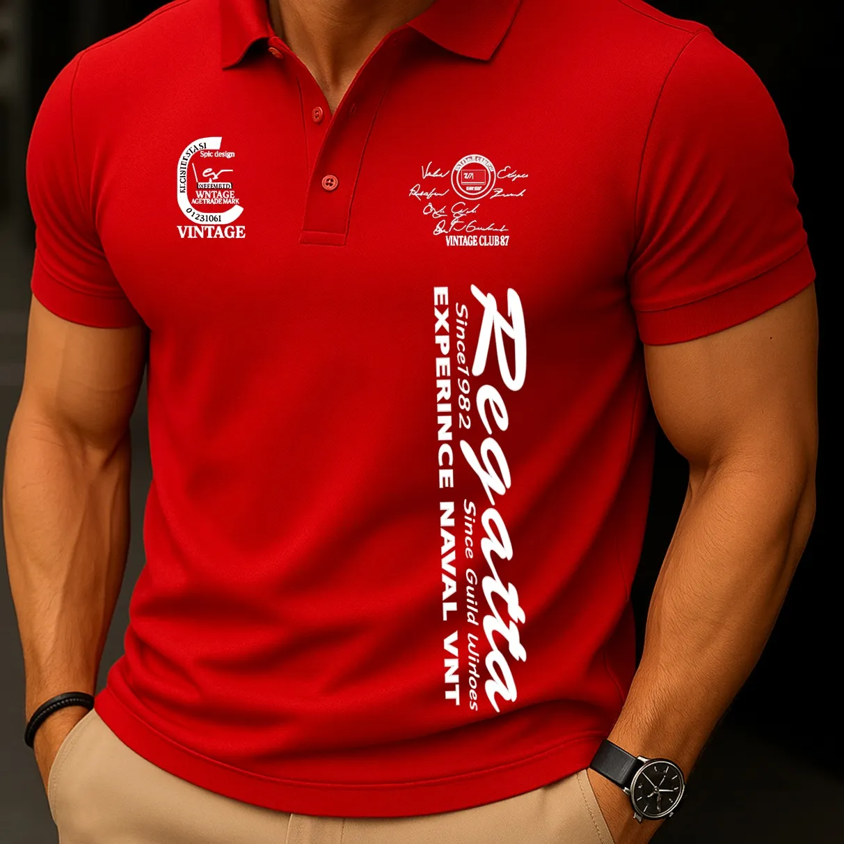 Camisa Polo Vintage Regatta™ - Image 4