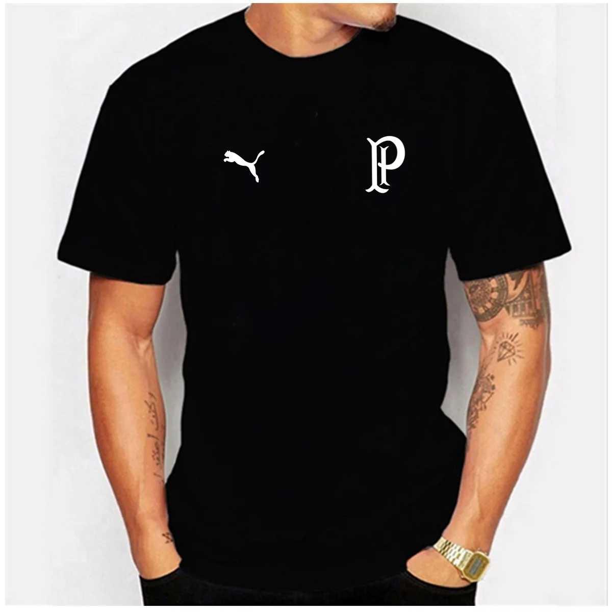 Camiseta Palmeiras Retrô - Malha Fria - Image 3